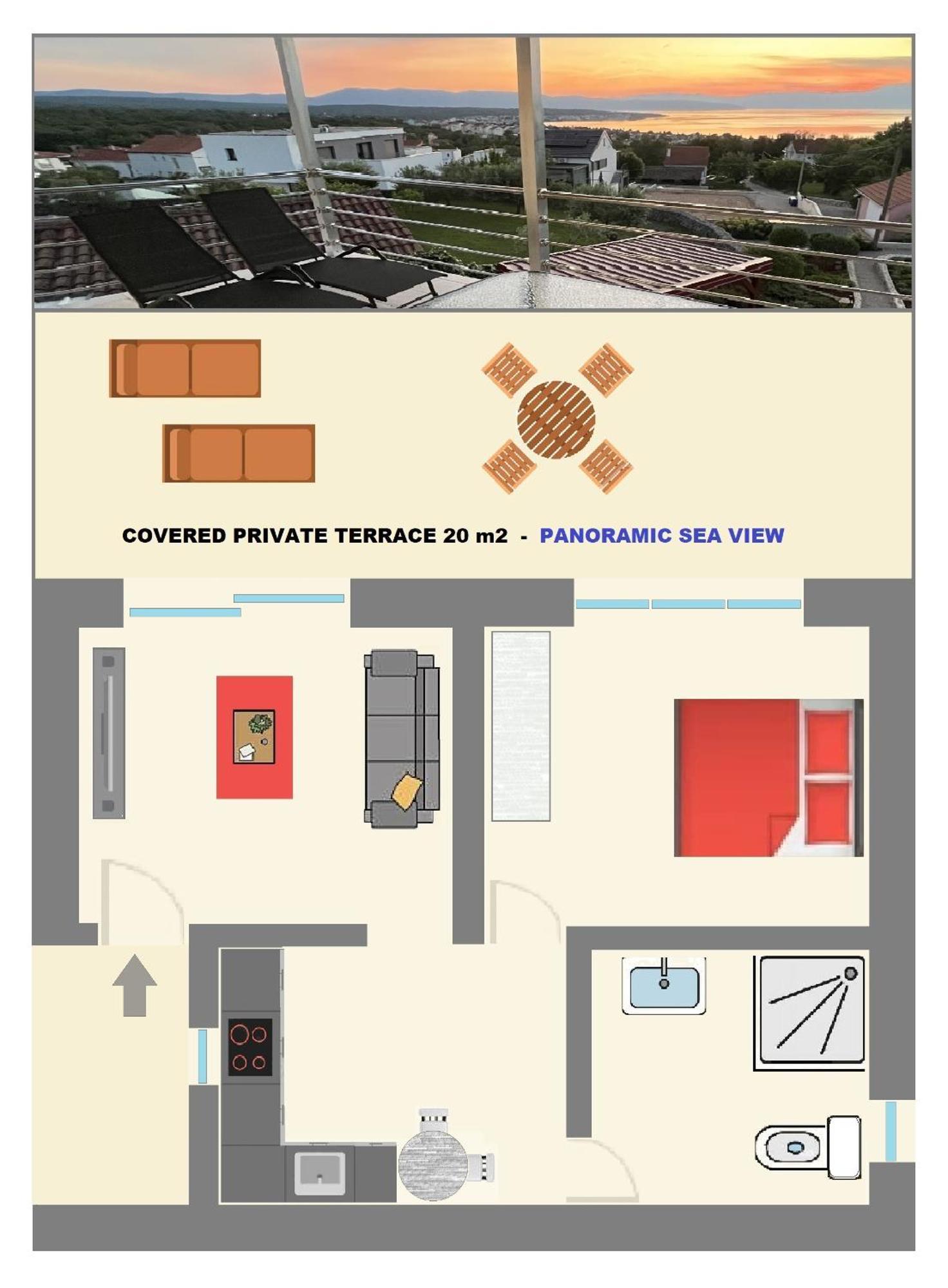 Apartments Kremenici Malinska Exteriér fotografie